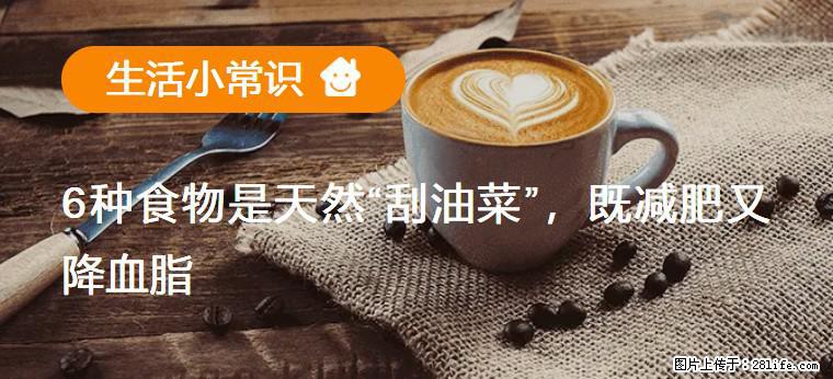 【生活小常识】6种食物是天然“刮油菜”，既减肥又降血脂 - 宜昌生活资讯 - 宜昌28生活网 yc.28life.net